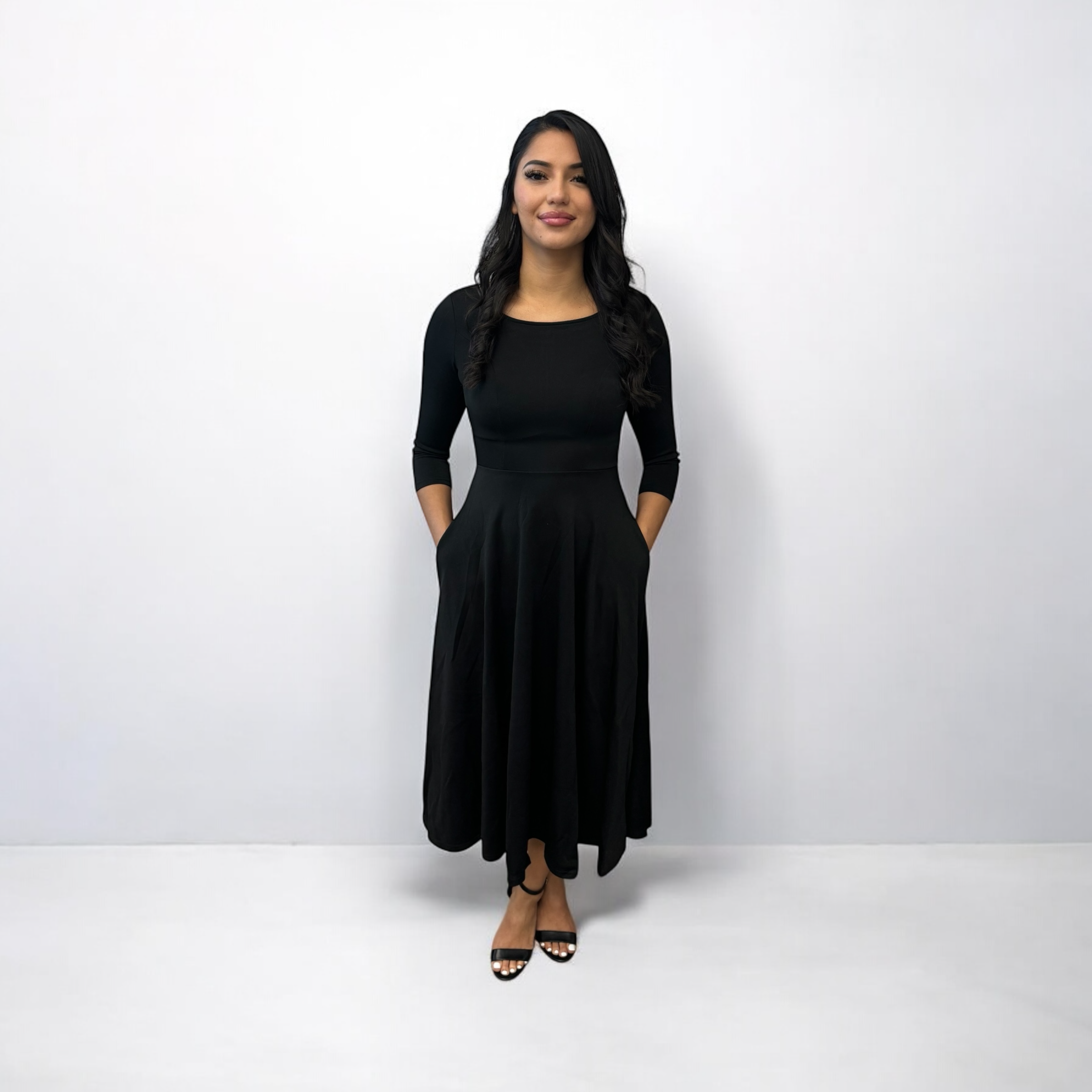 Emma Long Sleeve Maxi Dress for Women - ceiavonandfine