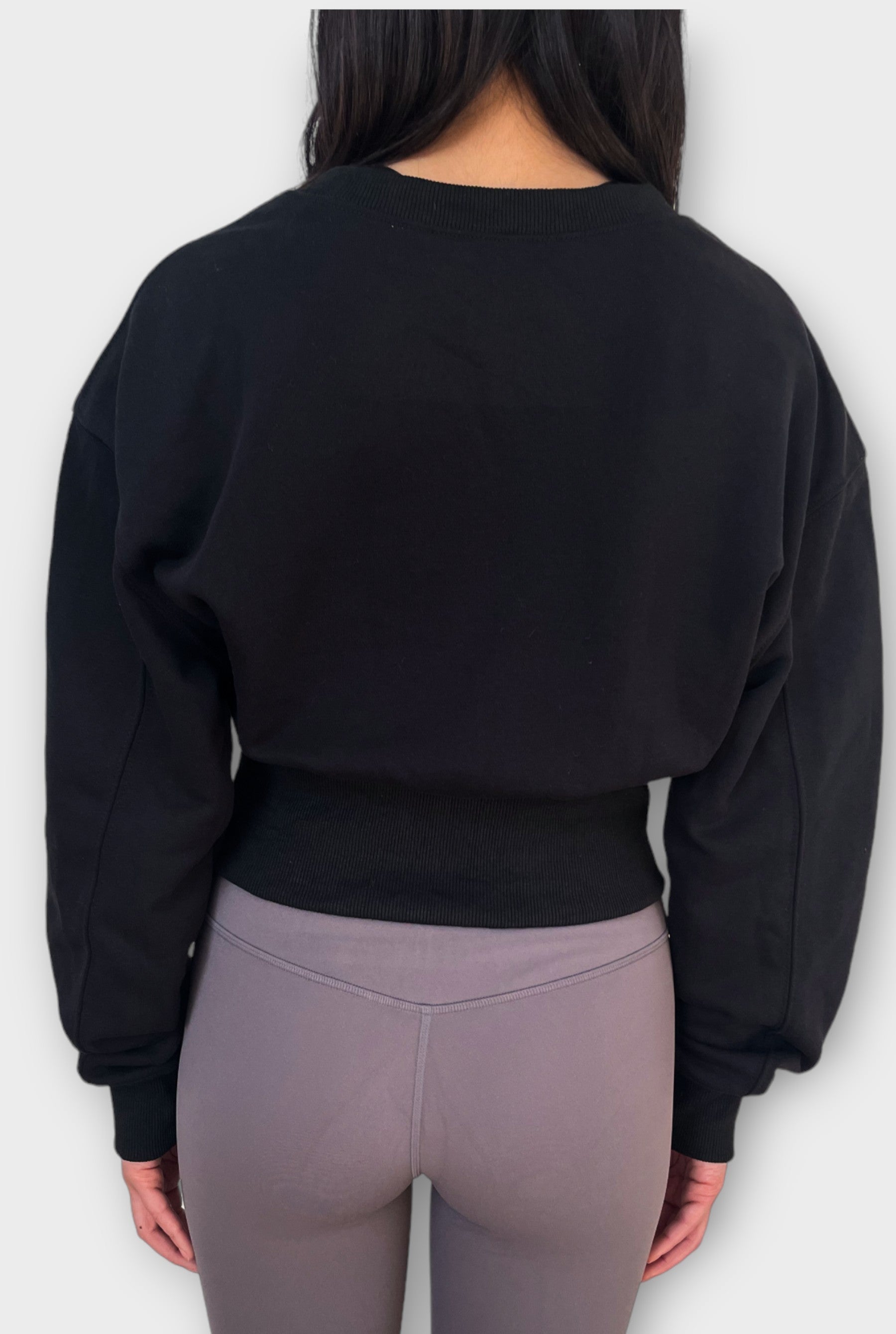 Ribbed Waist Sweatshirt